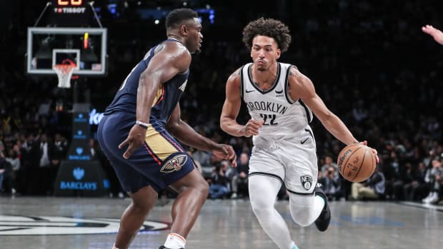 Brooklyn Nets forward Jalen Wilson